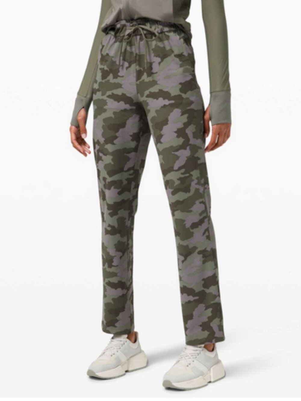 Lululemon Keep Moving High Rise Full Length Pant Size 6
